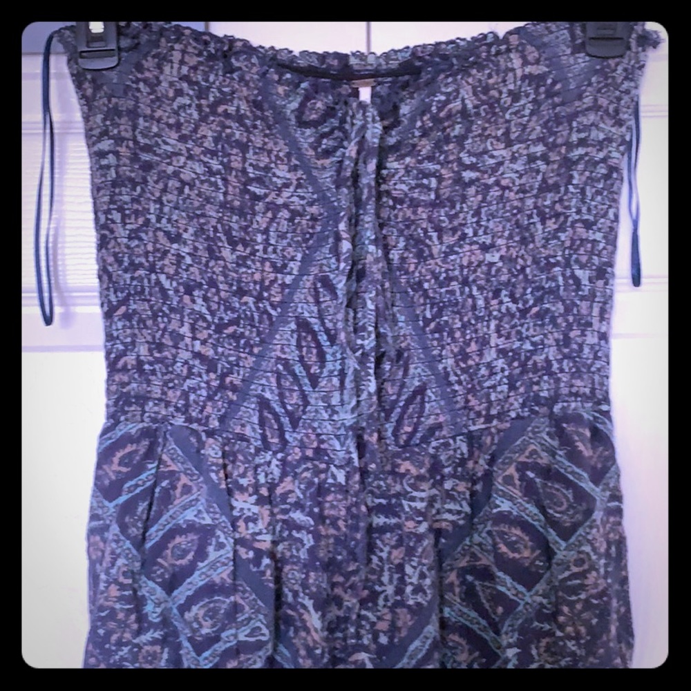 Free People high waisted jumpsuit size medium